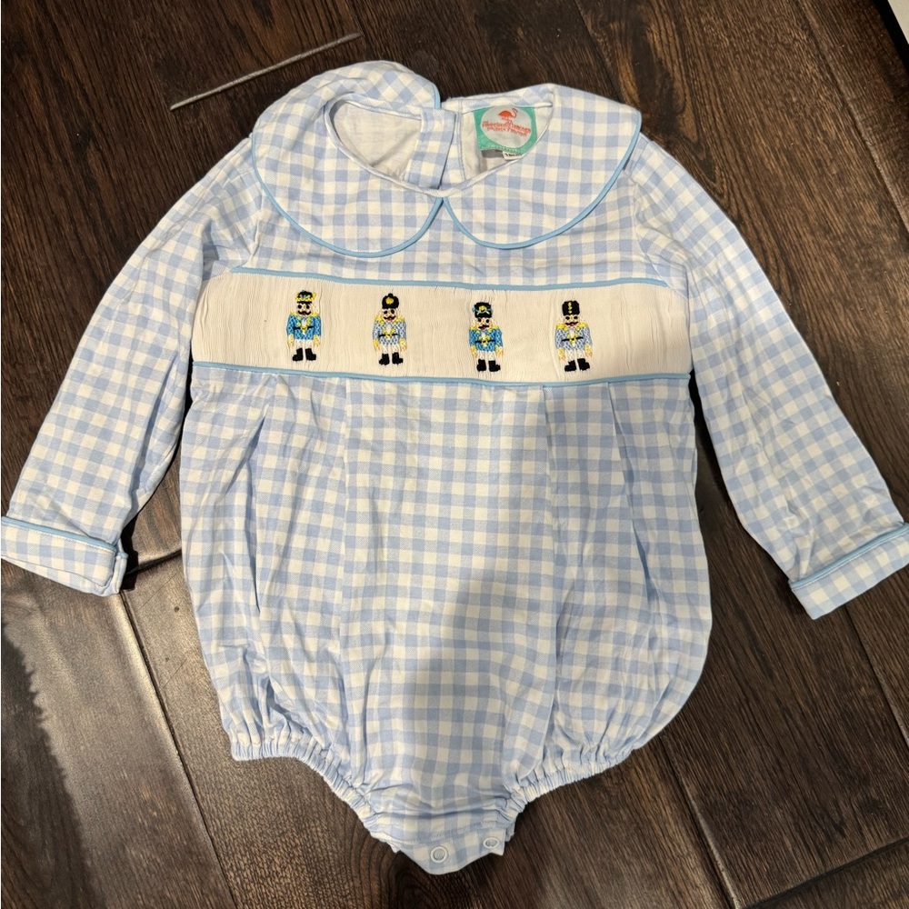 Smocked Flamingo Bubble
